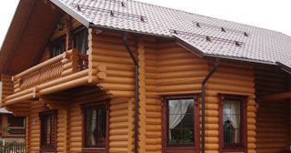 Строительство дома из оцилиндрованного бревна в Сыктывкаре - от 133094 рублей