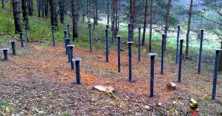 Свайный фундамент Сыктывкар. Заказать под ключ цена от 2048 руб